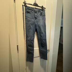 Good American cropped denim